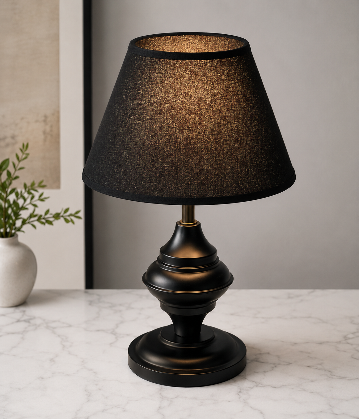 Black Designer Table Lamp