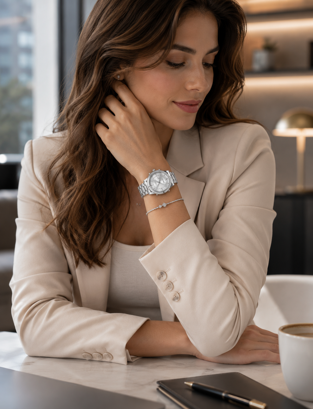Skylark Silver Essence Watch