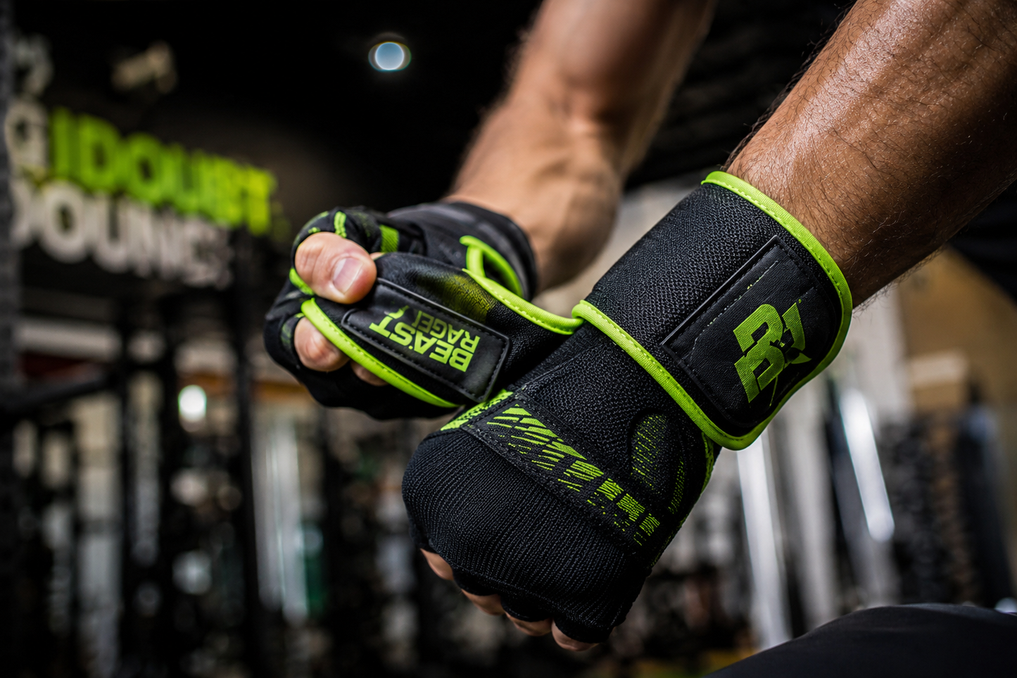 Gym Gloves with Wrist Support
