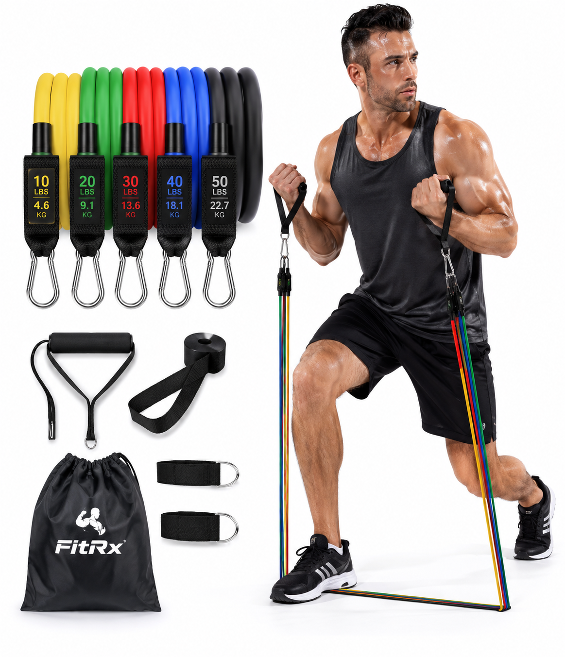 Resistance Bands Set for Workout