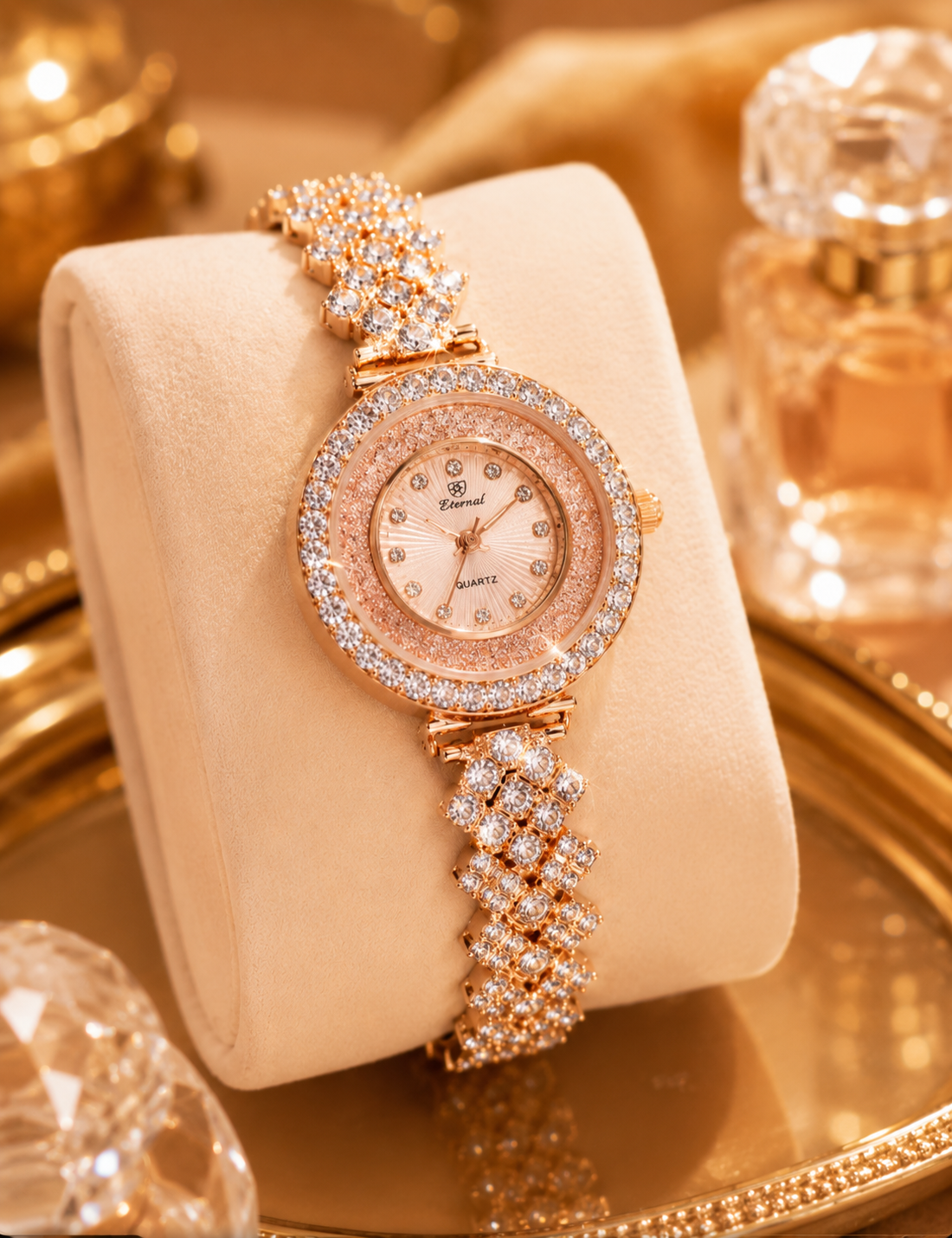 Eterna Crystal Royale Watch
