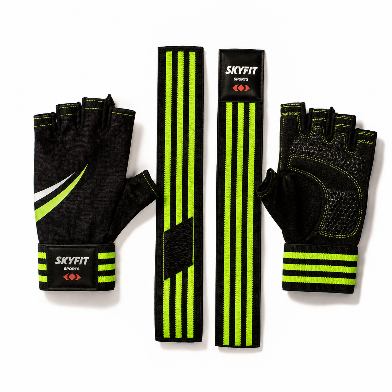 Gym Gloves with Wrist Support