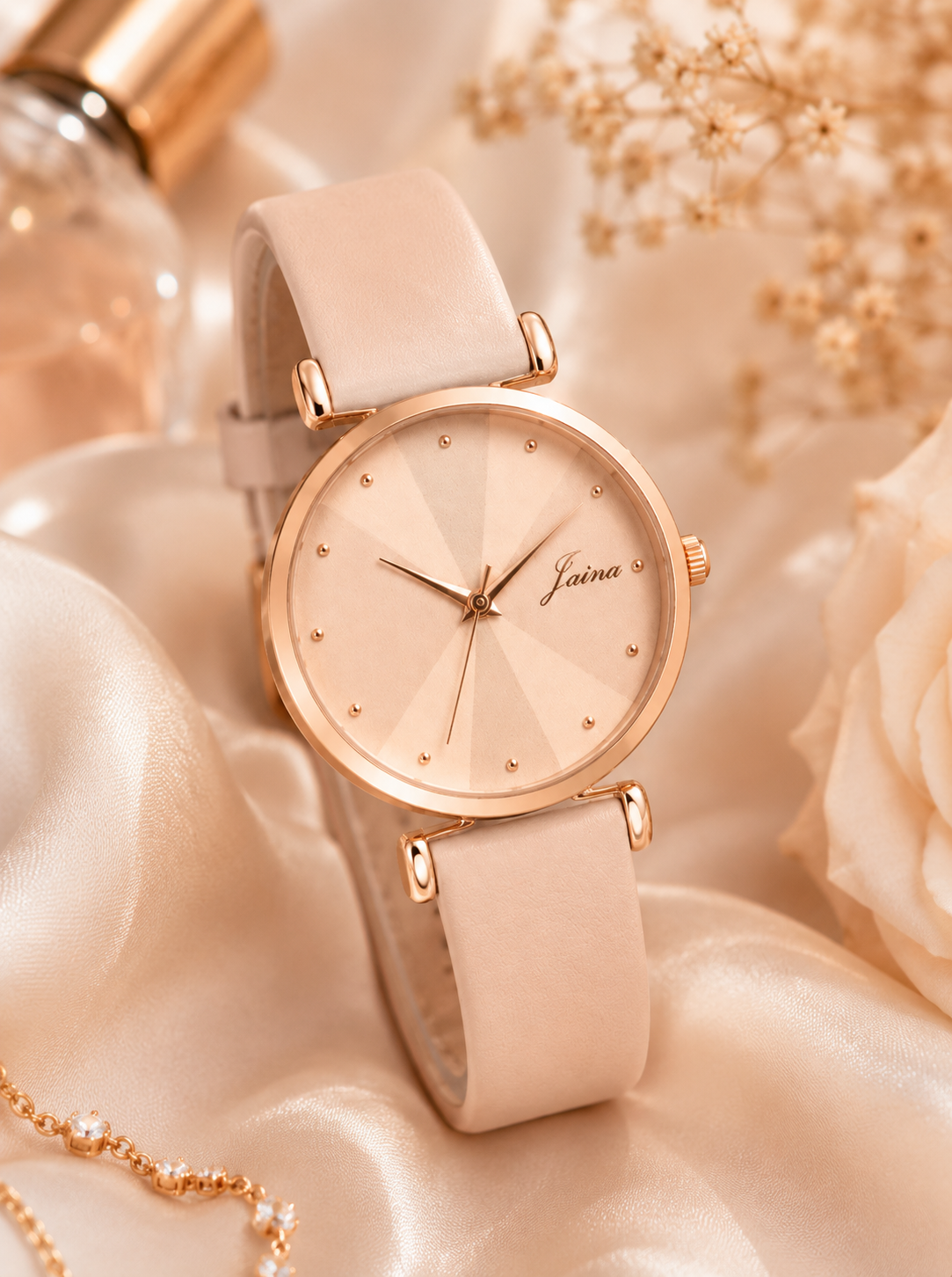 Jaina Blush Elegance Watch