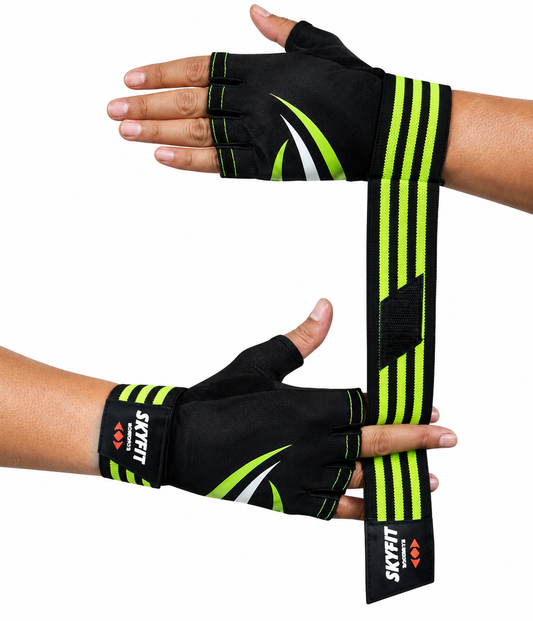 Gym Gloves with Wrist Support