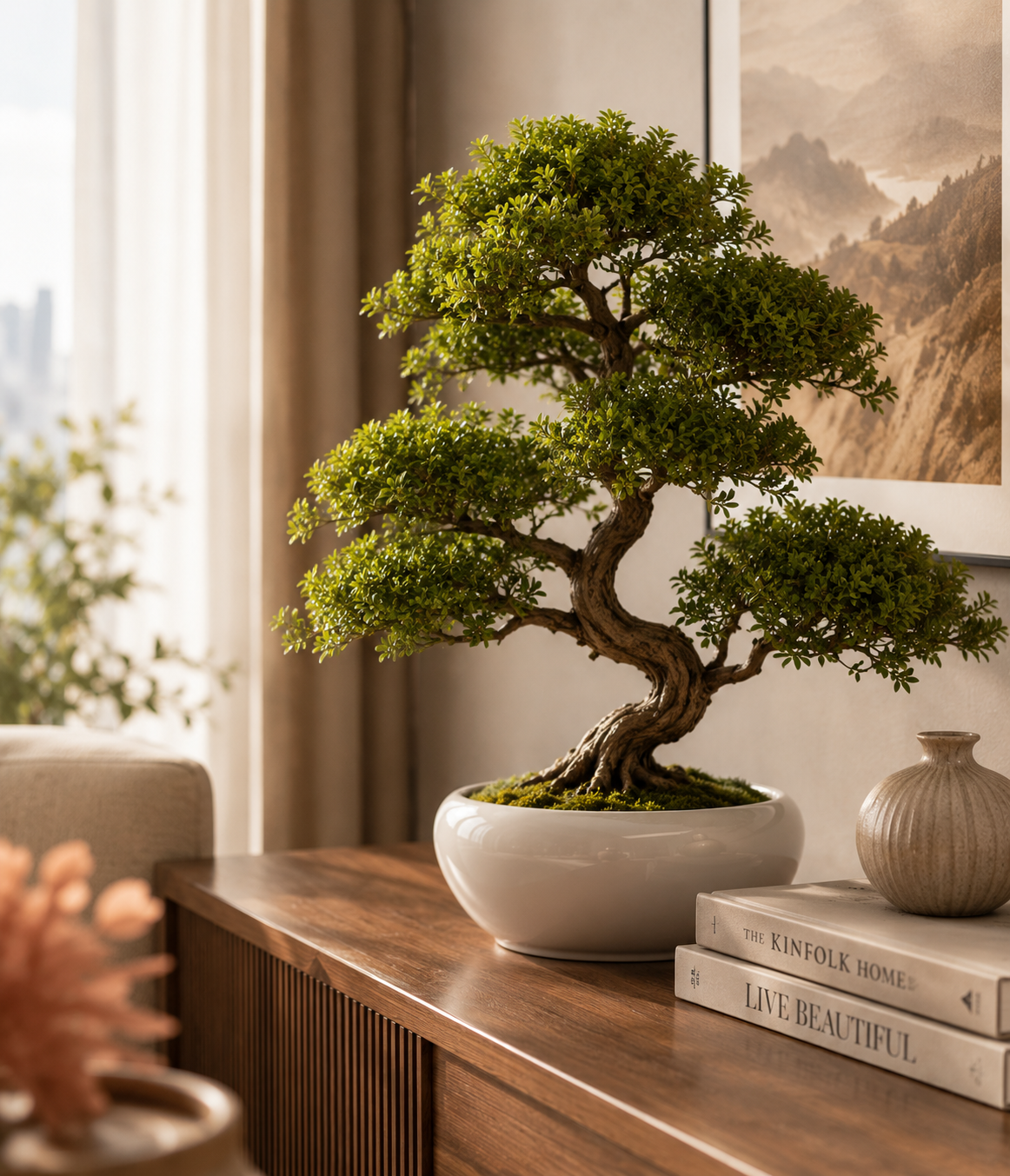 Artificial Bonsai Plant for Home Decor