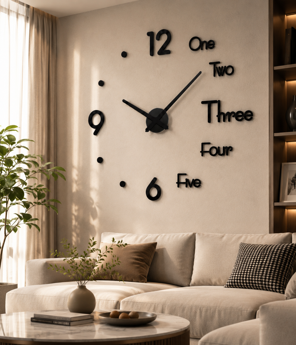 Luxury Modern Wall Clock Decor