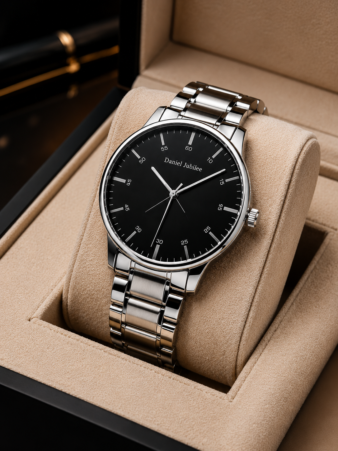 Veloura Prestige Silver Watch