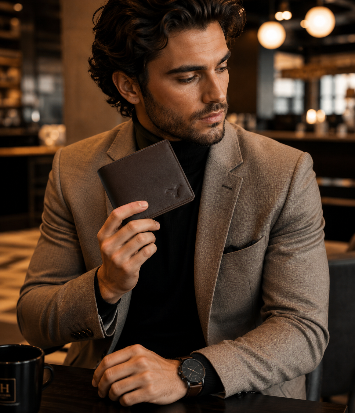 SkinBull Noir Executive Wallet