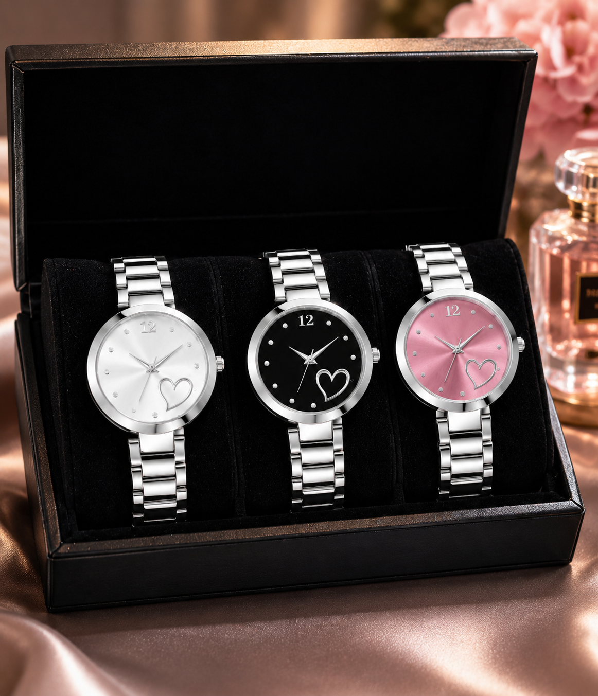 Trinity Heart Luxe Watch Set