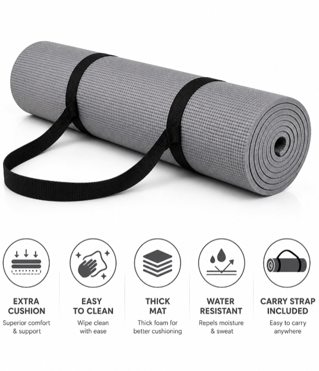 Anti-Slip Fitness Yoga Mat