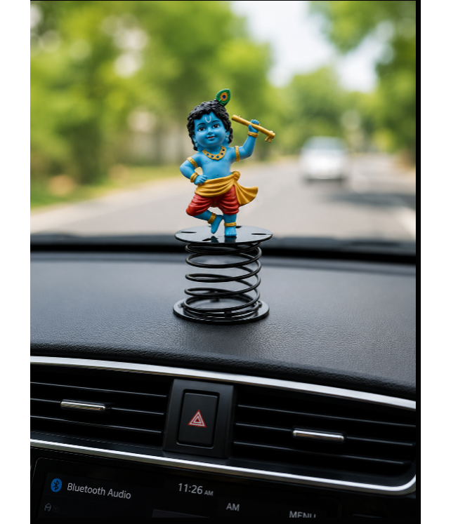 Baby Krishna Car Dashboard Idol