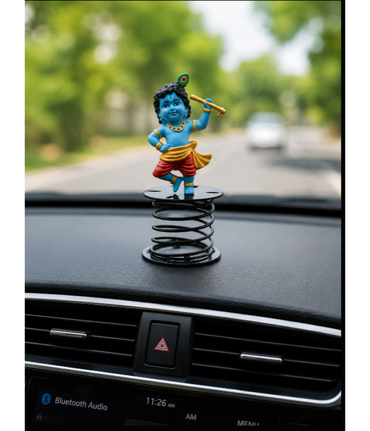 Baby Krishna Car Dashboard Idol