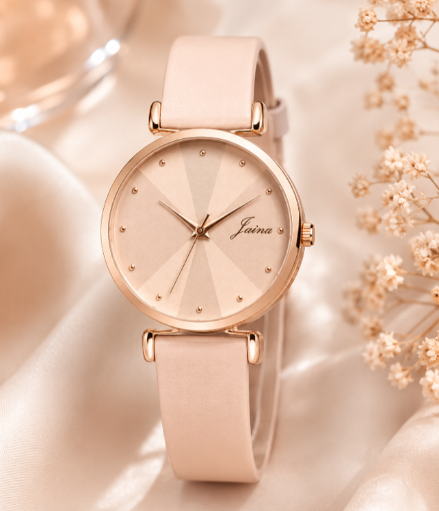Jaina Blush Elegance Watch