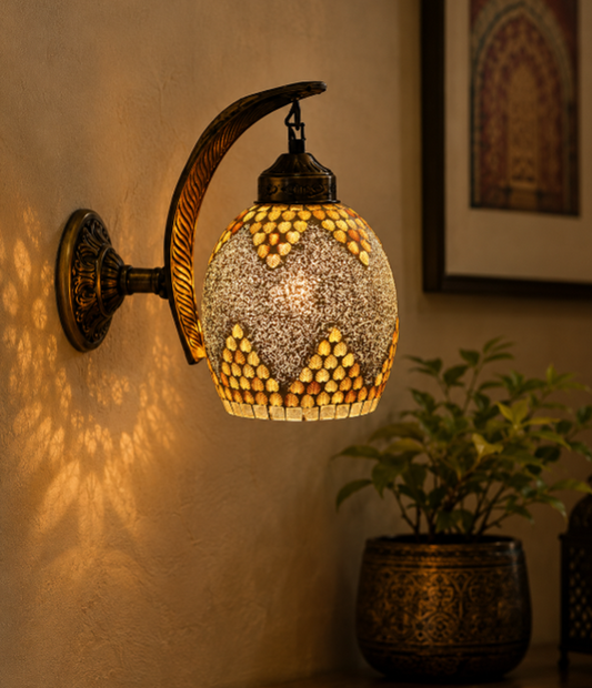 Antique Hanging Wall Lamp