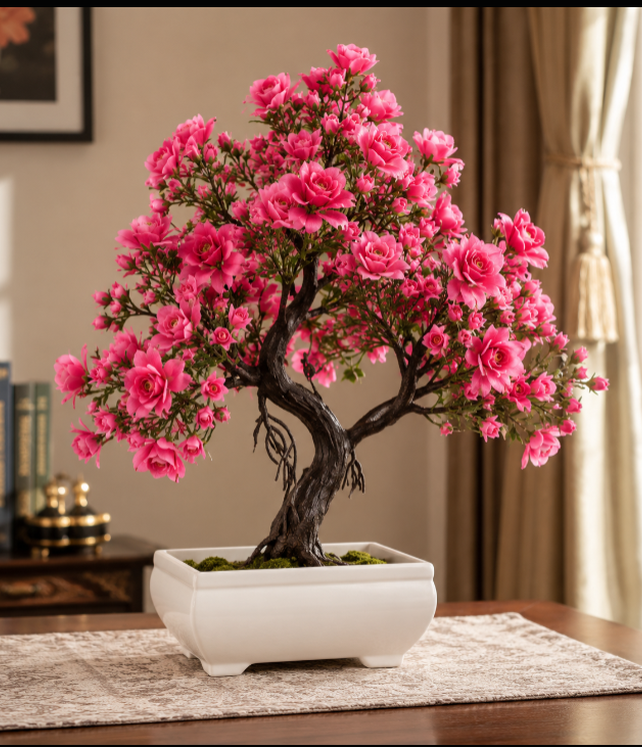 Artificial Bonsai Flower Tree