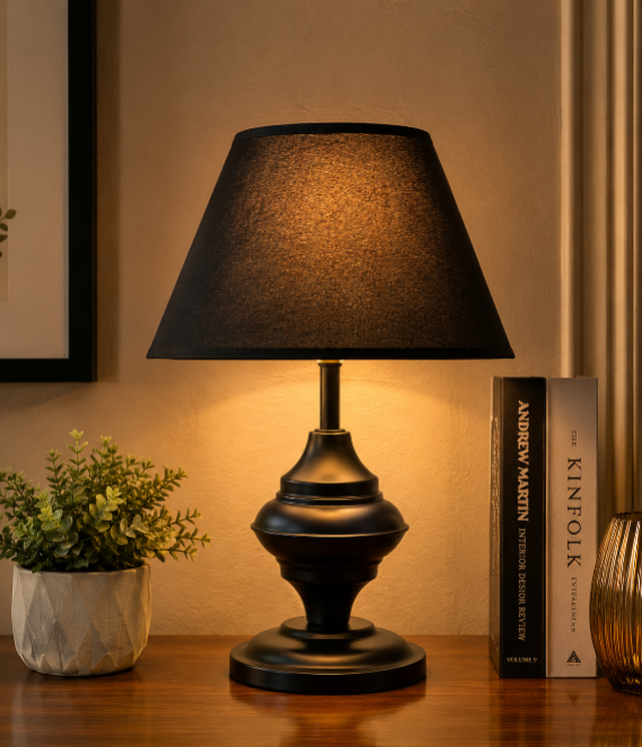 Black Designer Table Lamp
