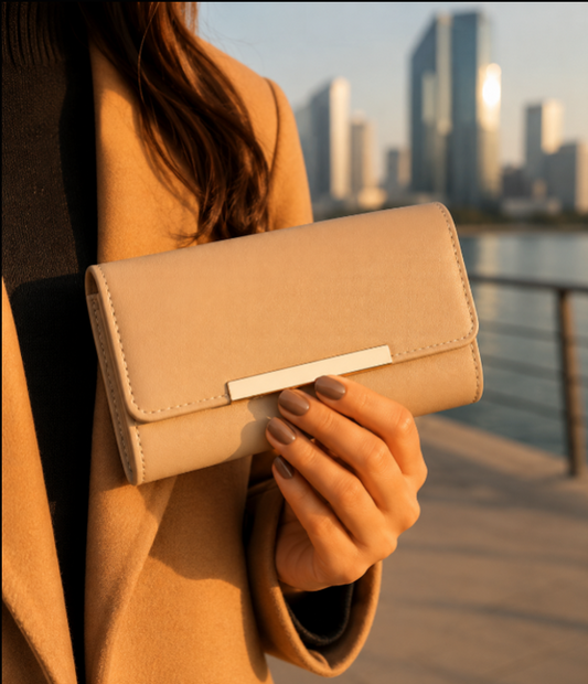 Évora Nude Luxe Wallet