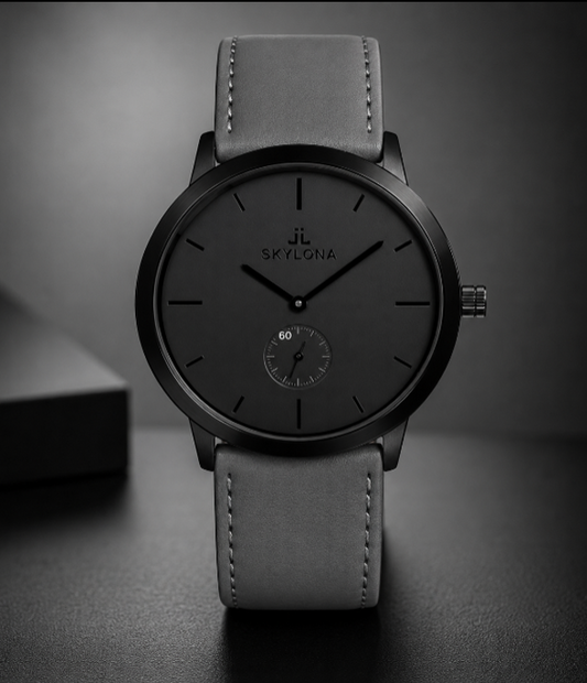 Obsidian Shadow Minimal Watch
