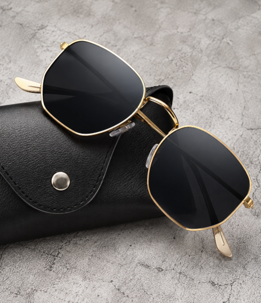 Premium Luxury Geometric UV Protection Sunglasses