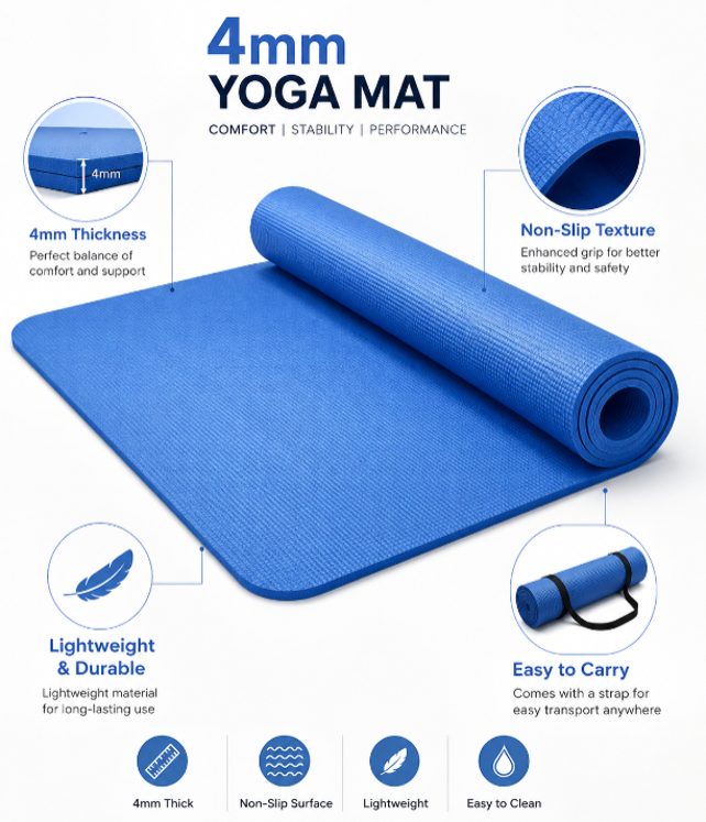 4mm Yoga Mat